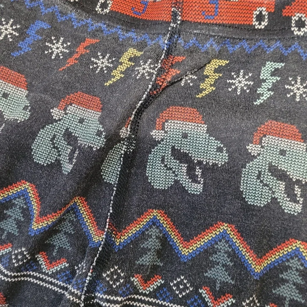 hanna andersson pajamas kids SZ 6-7 holiday dinosaurs‎ top and bottom set